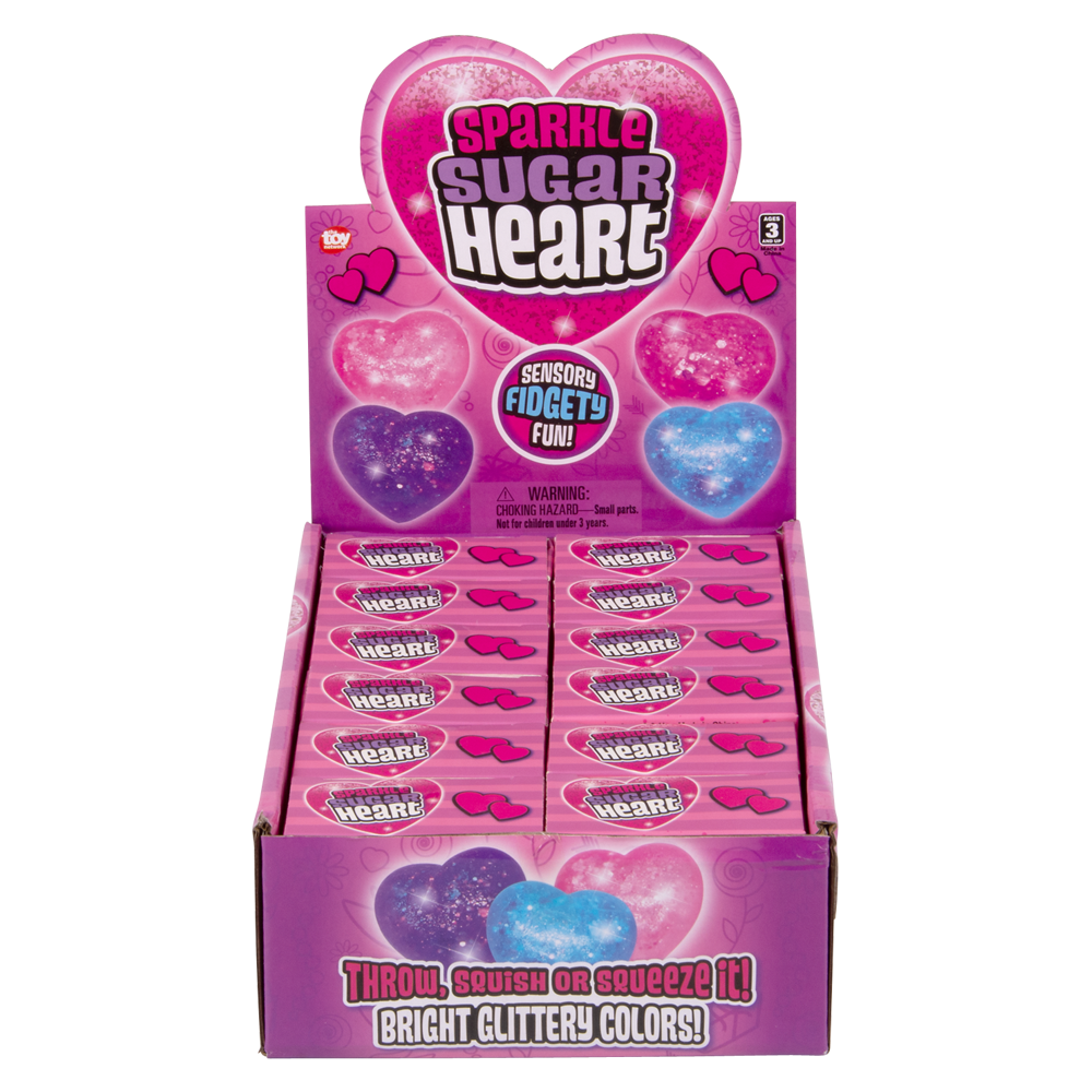 Squishy Sugar Sparkle Heart