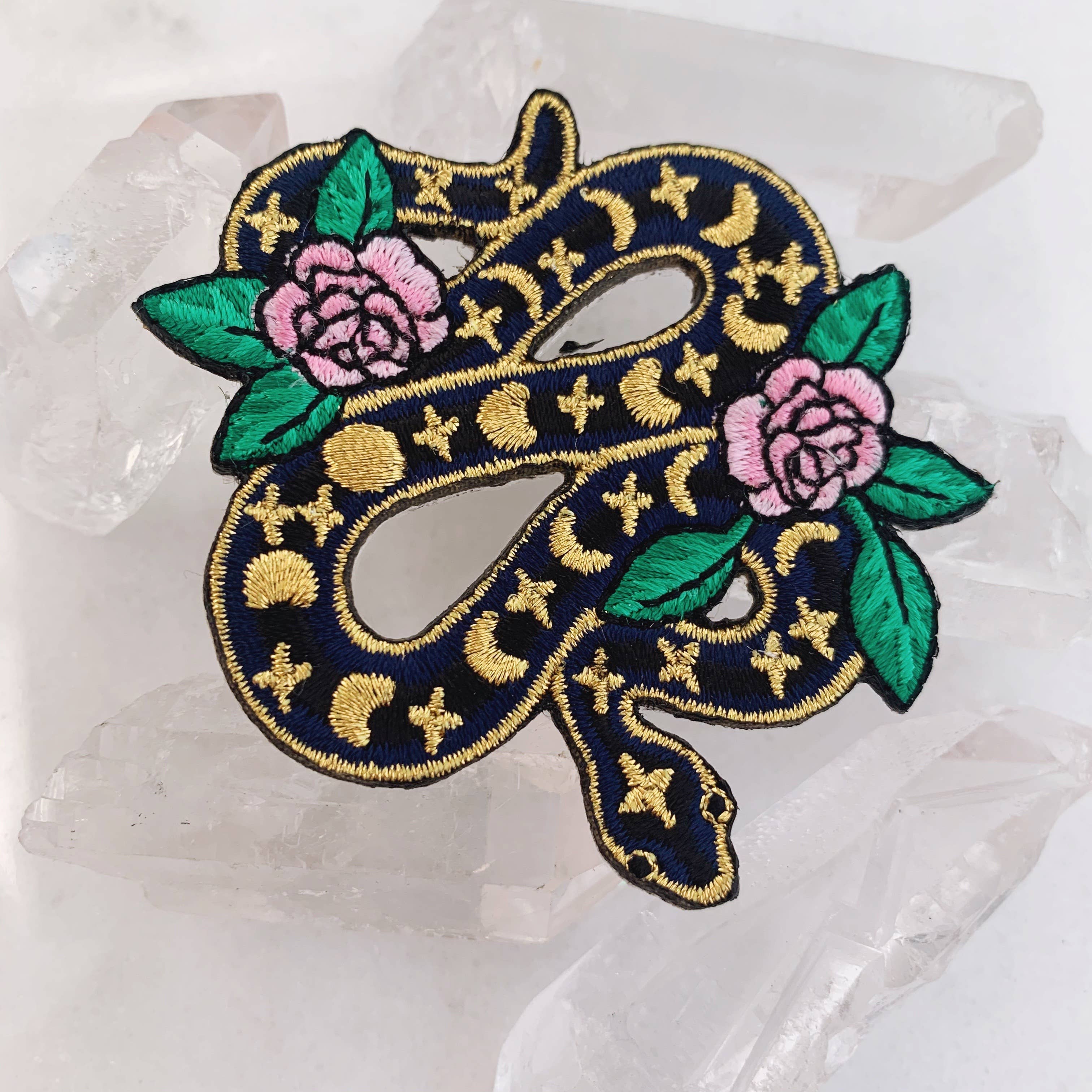 Wildflower + Co. Patch - Serpent & Flower