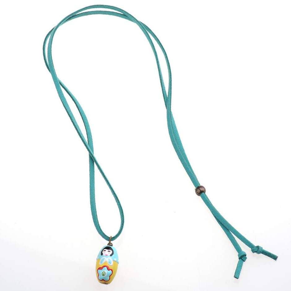 Doll Charm Pendant Necklace