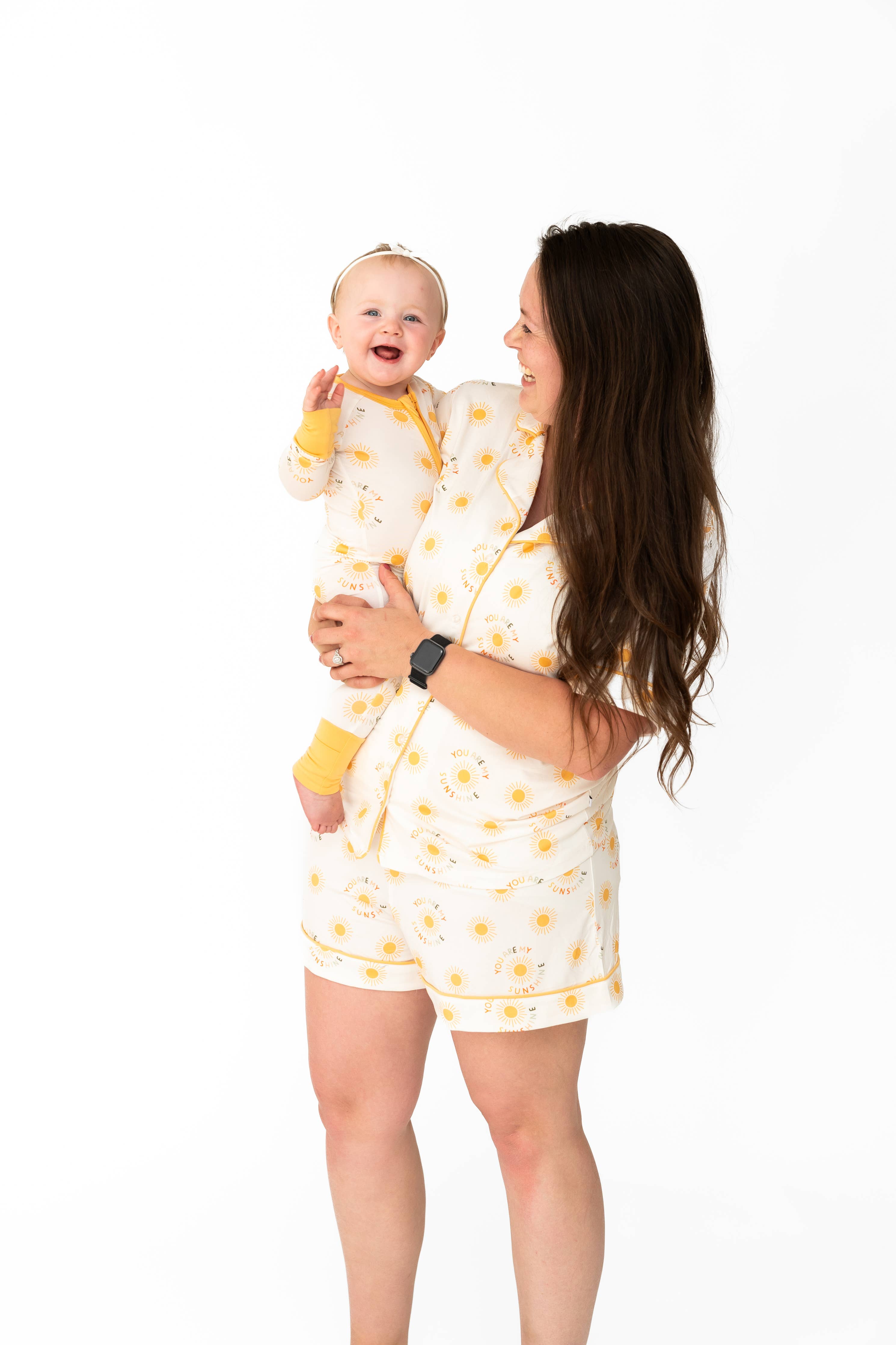 Hugga Babies Bamboo Convertible Romper - You Are My Sunshine