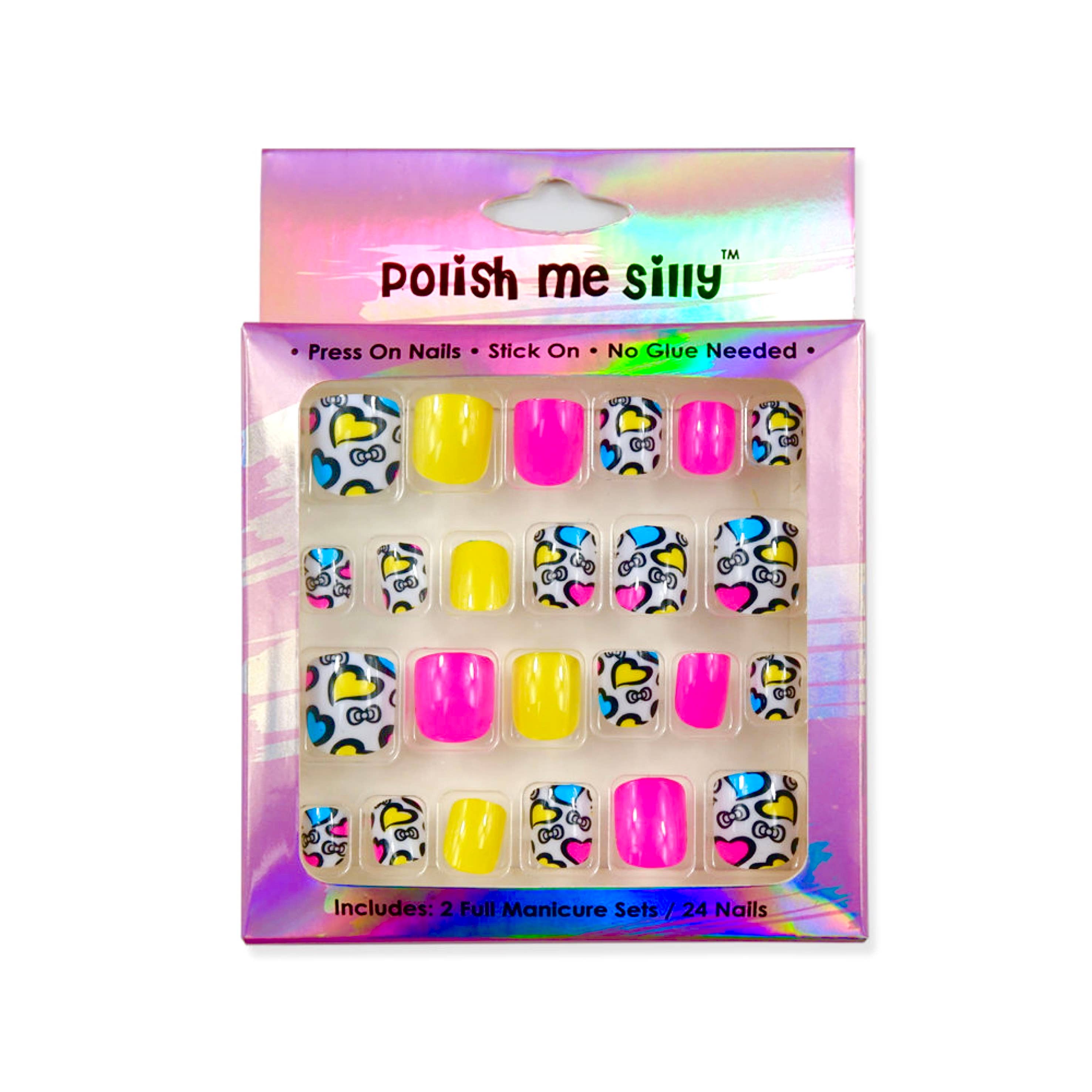 Polish Me Silly Press On Nails - Pop Art