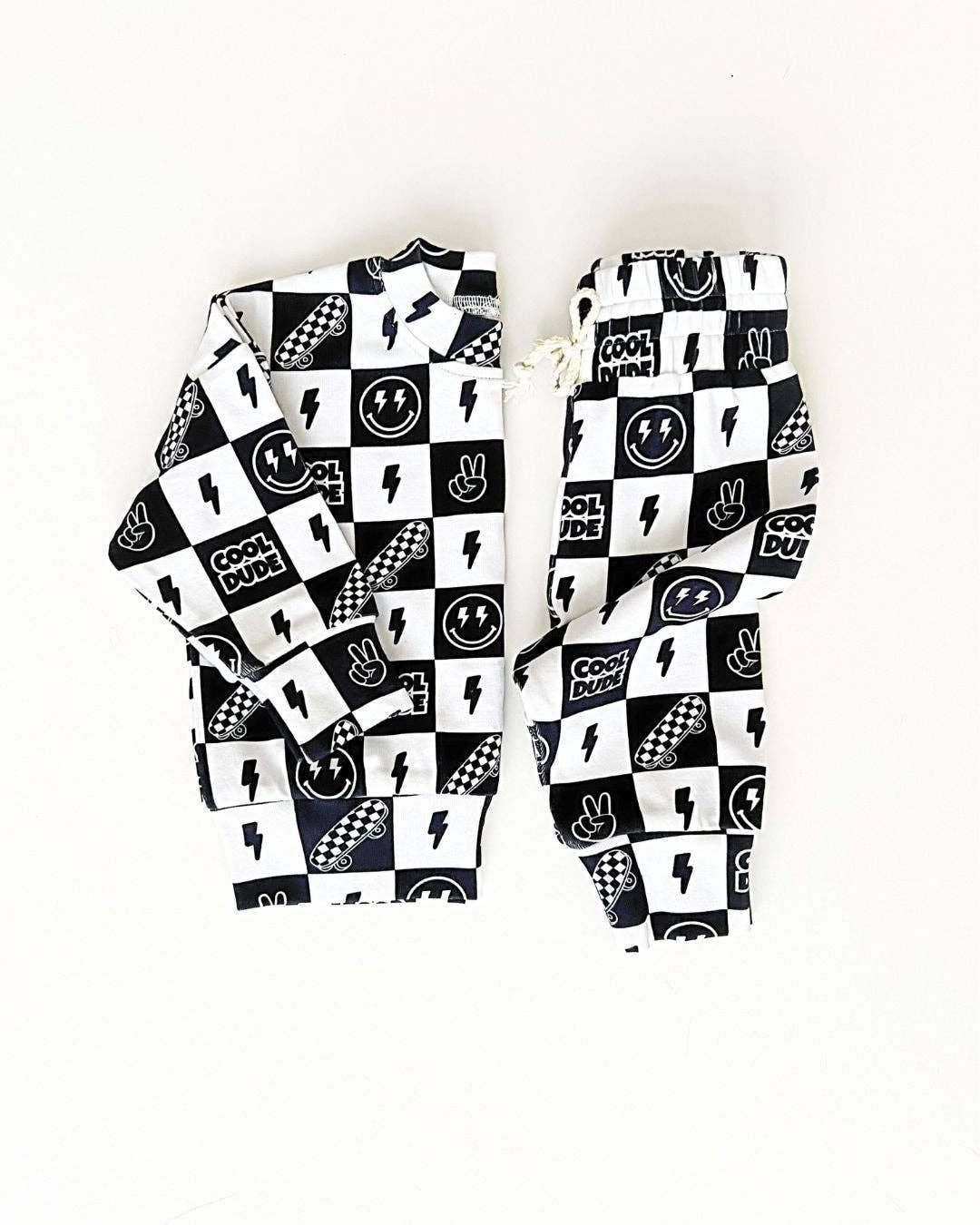 Lucky Panda Kids Jogger Set - Cool Dude
