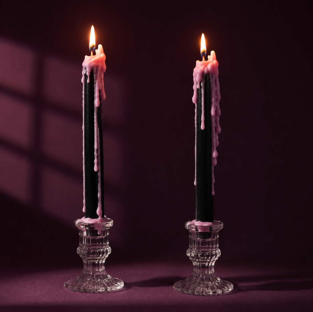 Sunshine Studios Color Dripping Candle - Vampire Tears