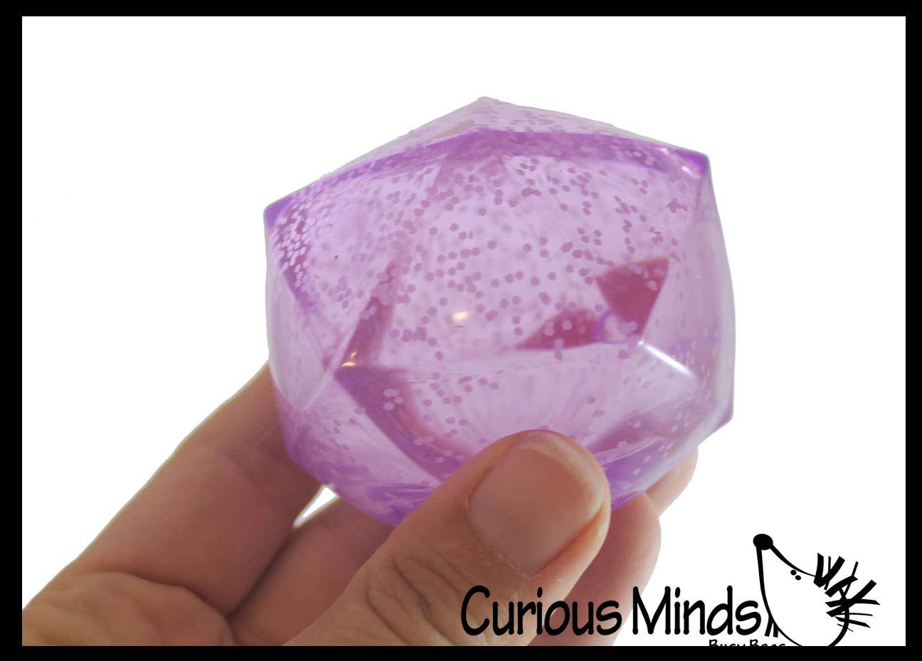 Glow in the Dark Squishy Diamond