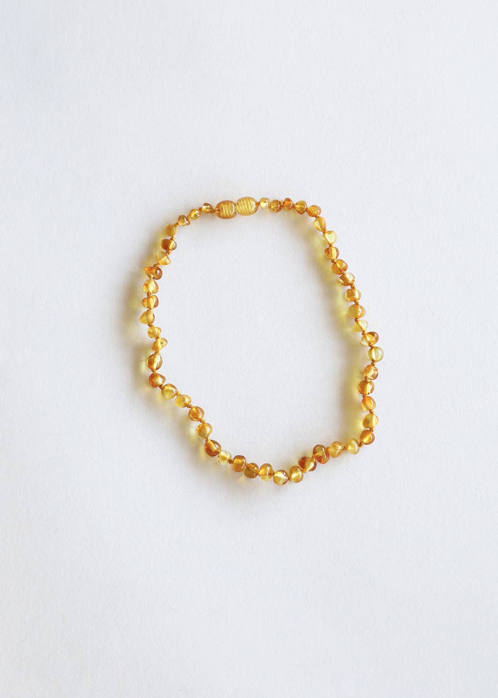 CanyonLeaf - Polished Honey Baltic Sea Amber || Beaded Necklace