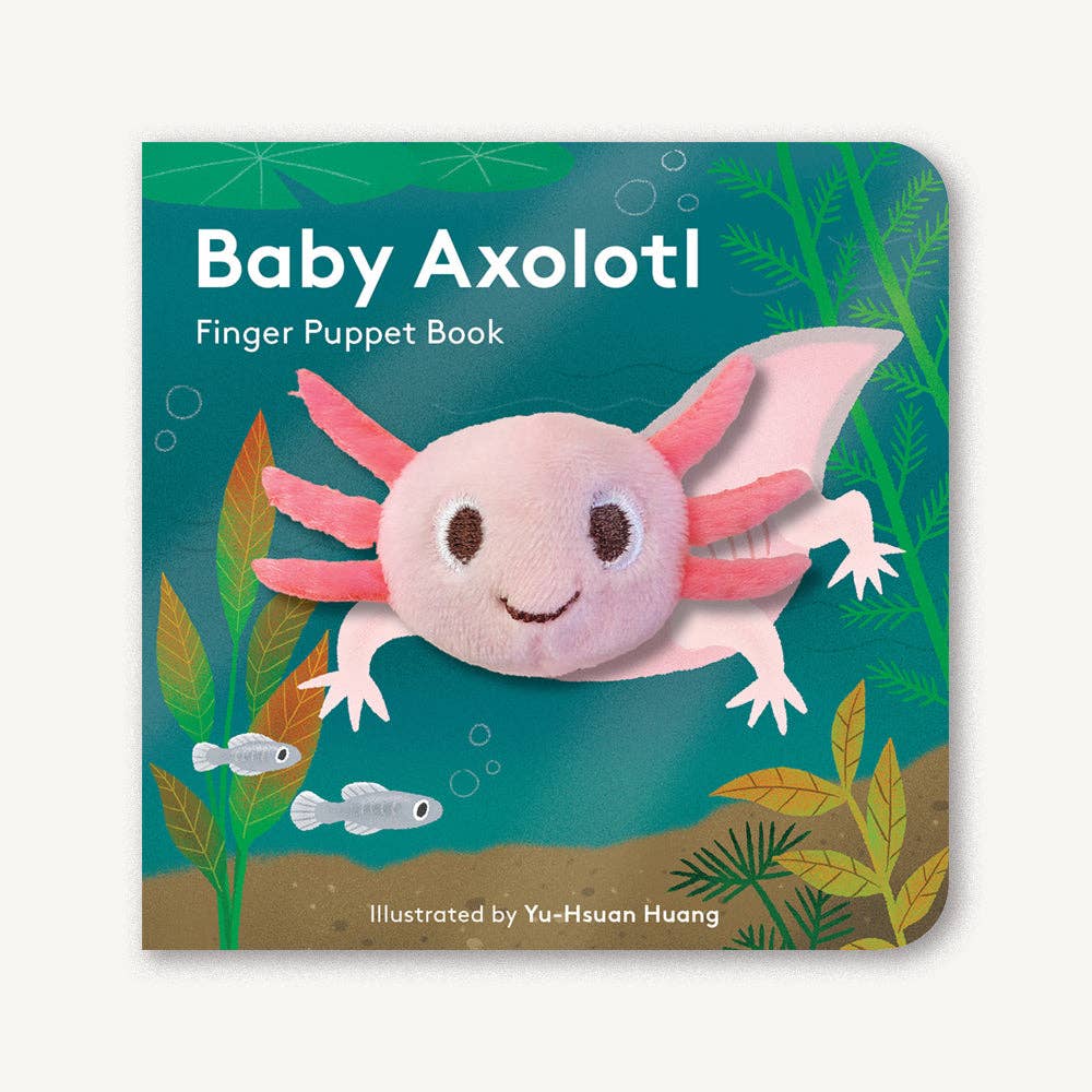 Chronicle Books - Baby Axolotl: Finger Puppet Book
