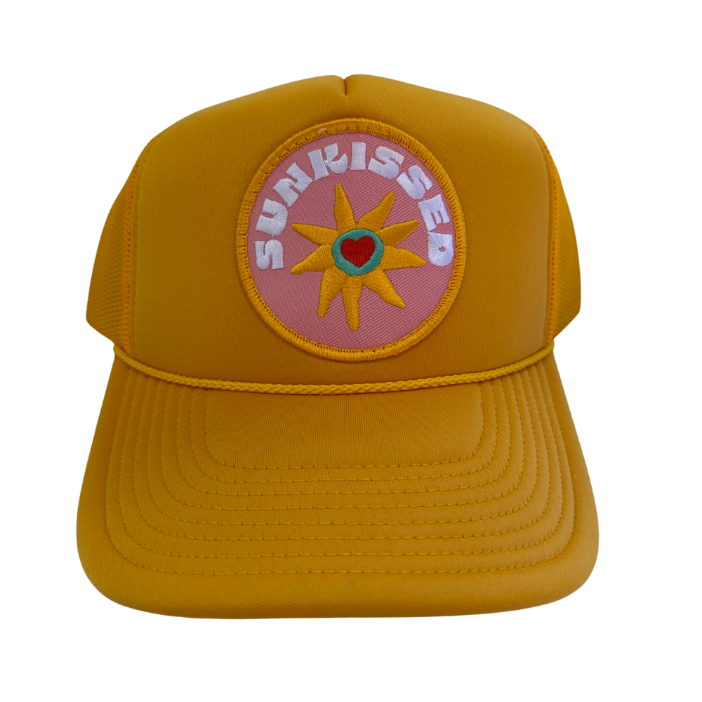 Local Beach Trucker Hat - Sunkissed (Gold)