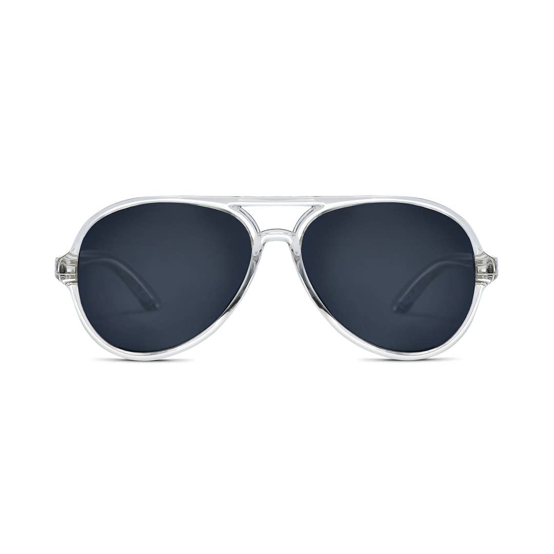 Hipsterkid - Sunglasses – Polarized, UV Protective | Clear Aviators