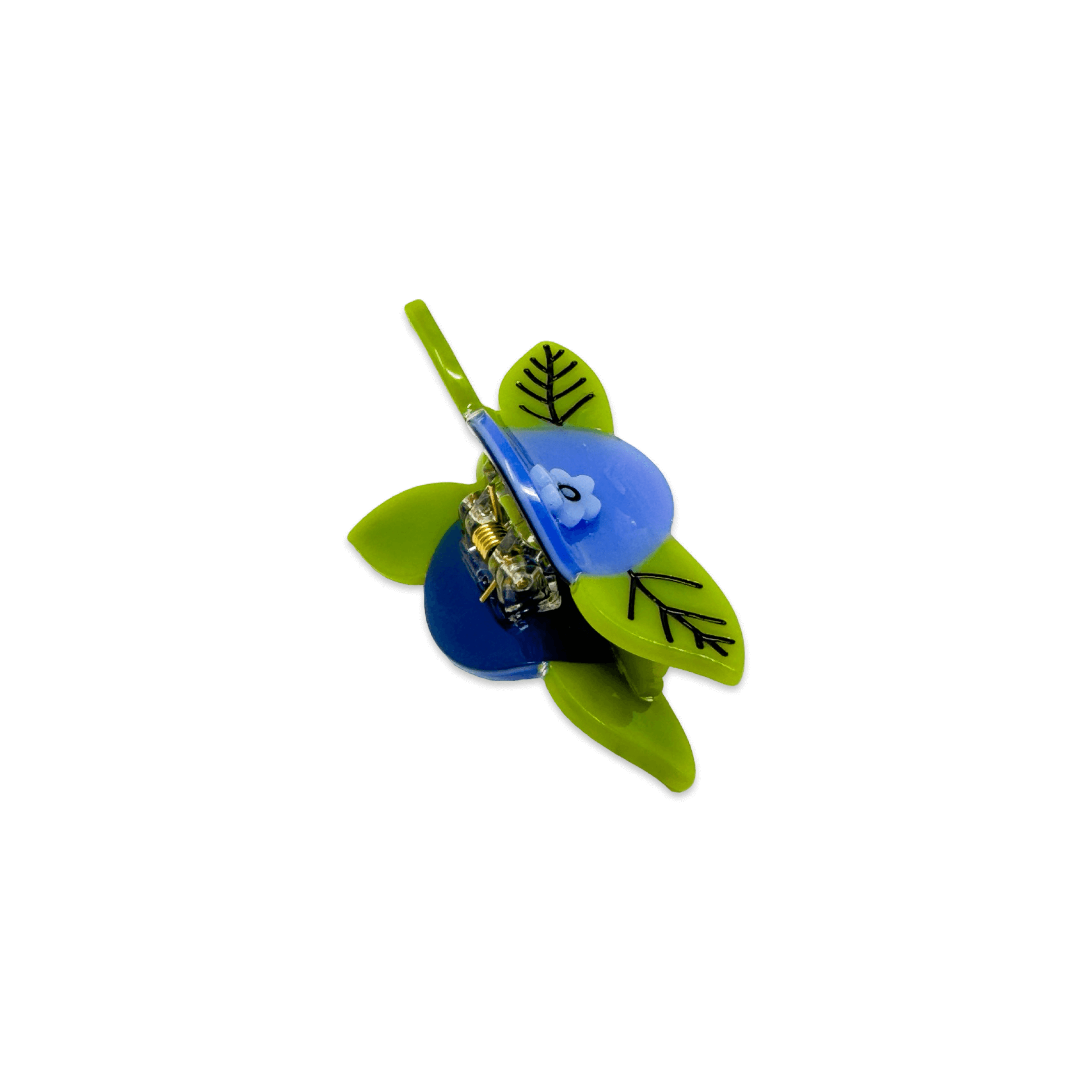 Jenny Lemons Hair Claw Clip - Mini Blueberry