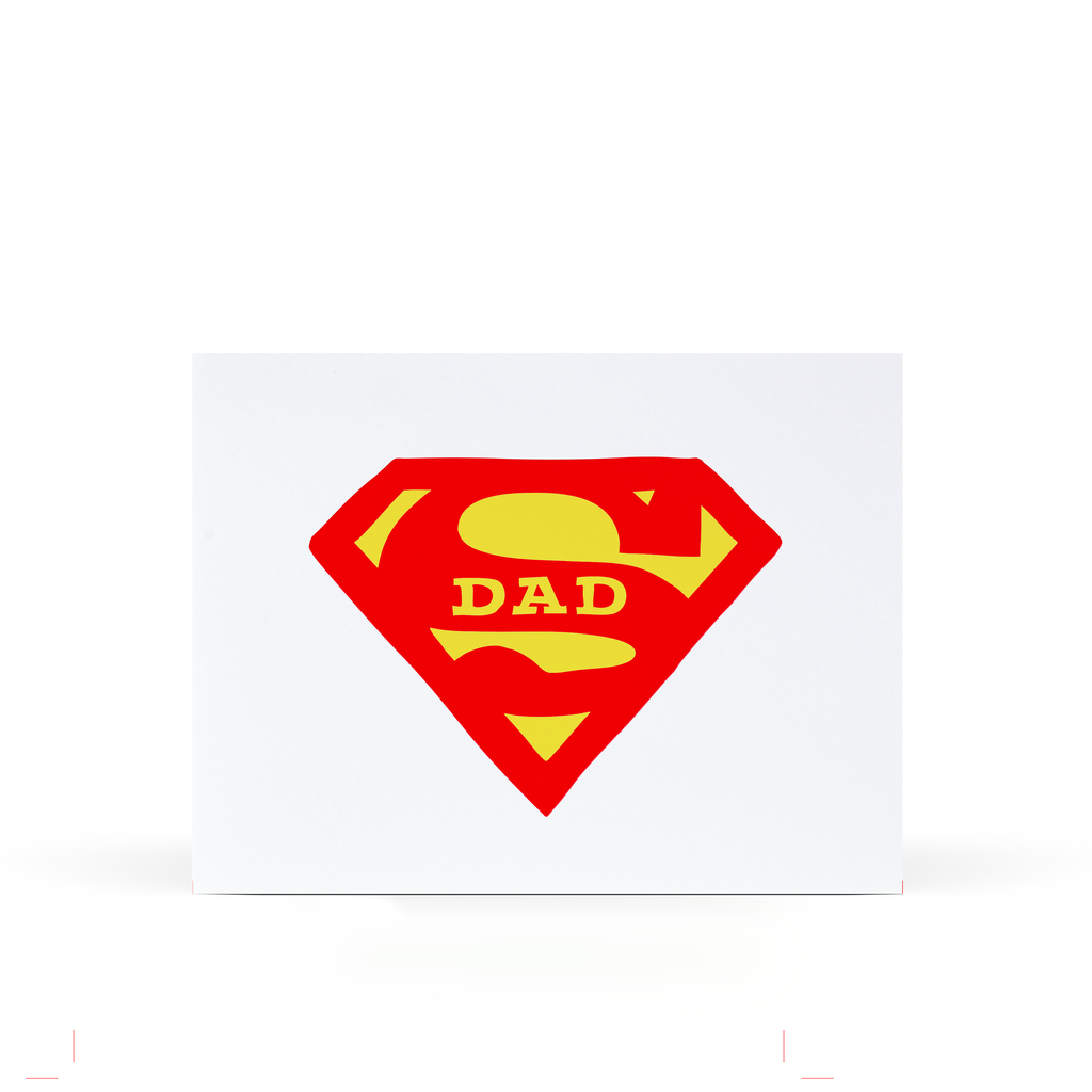 Sweet Bippy Press - Superdad Greeting Card