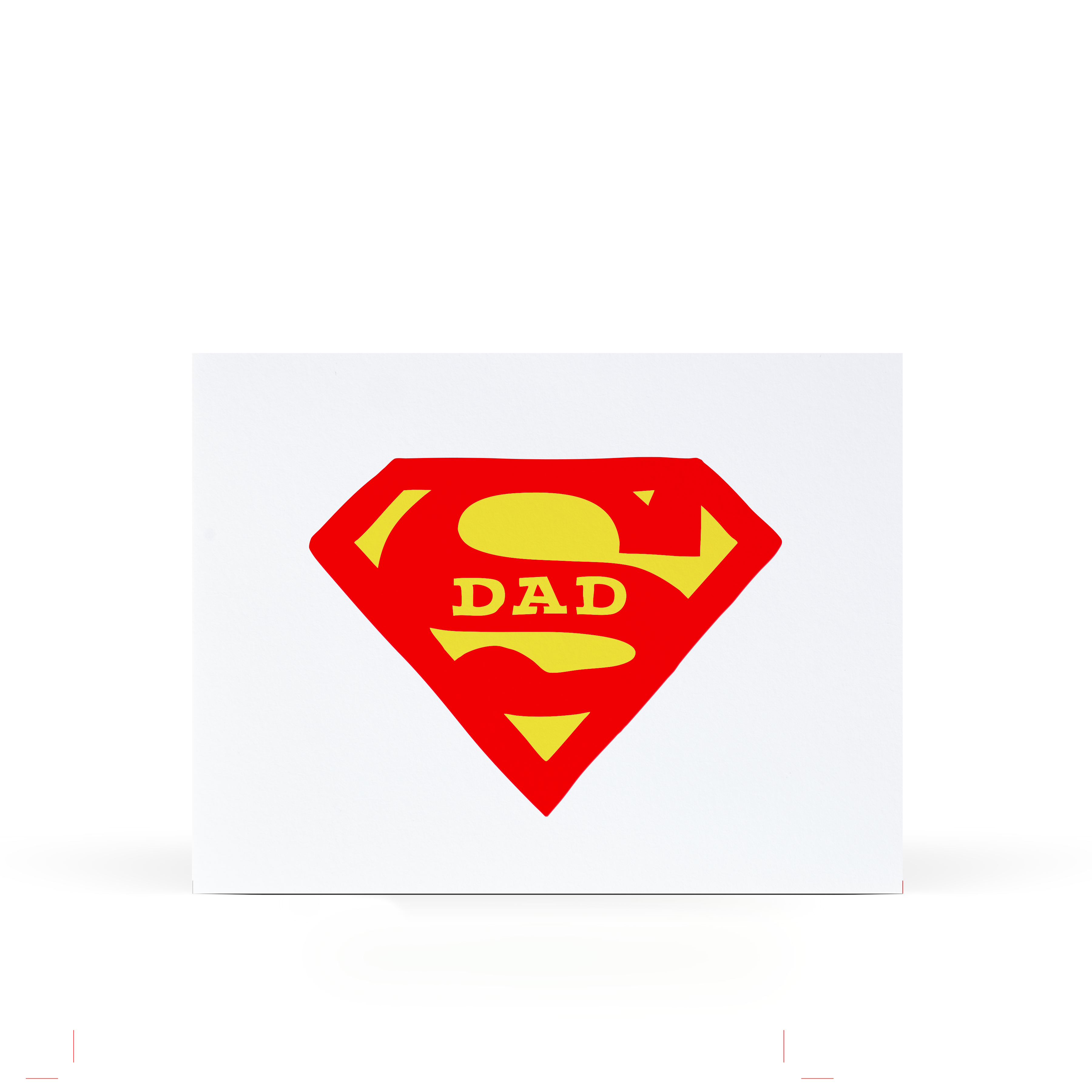 Sweet Bippy Press - Superdad Greeting Card