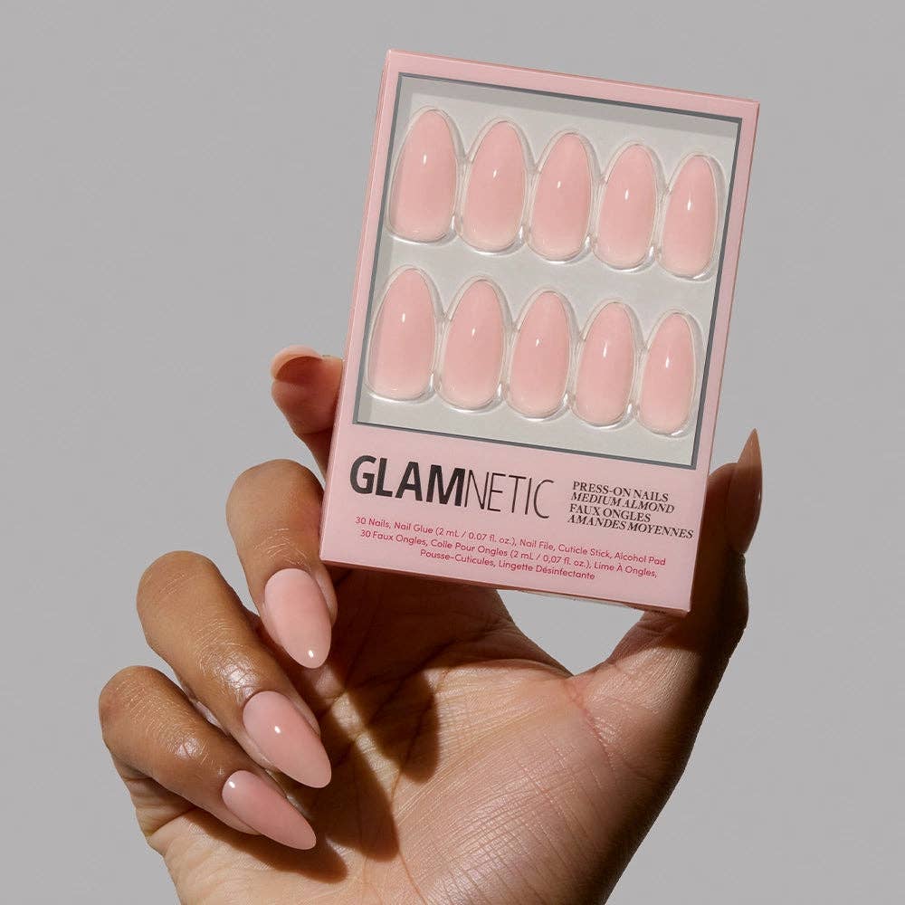 Glamnetic Press On Nails - Sheer Pink