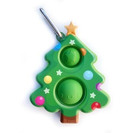 Top Trenz Inc - OMG! Mega Pop - Christmas Tree Keychain