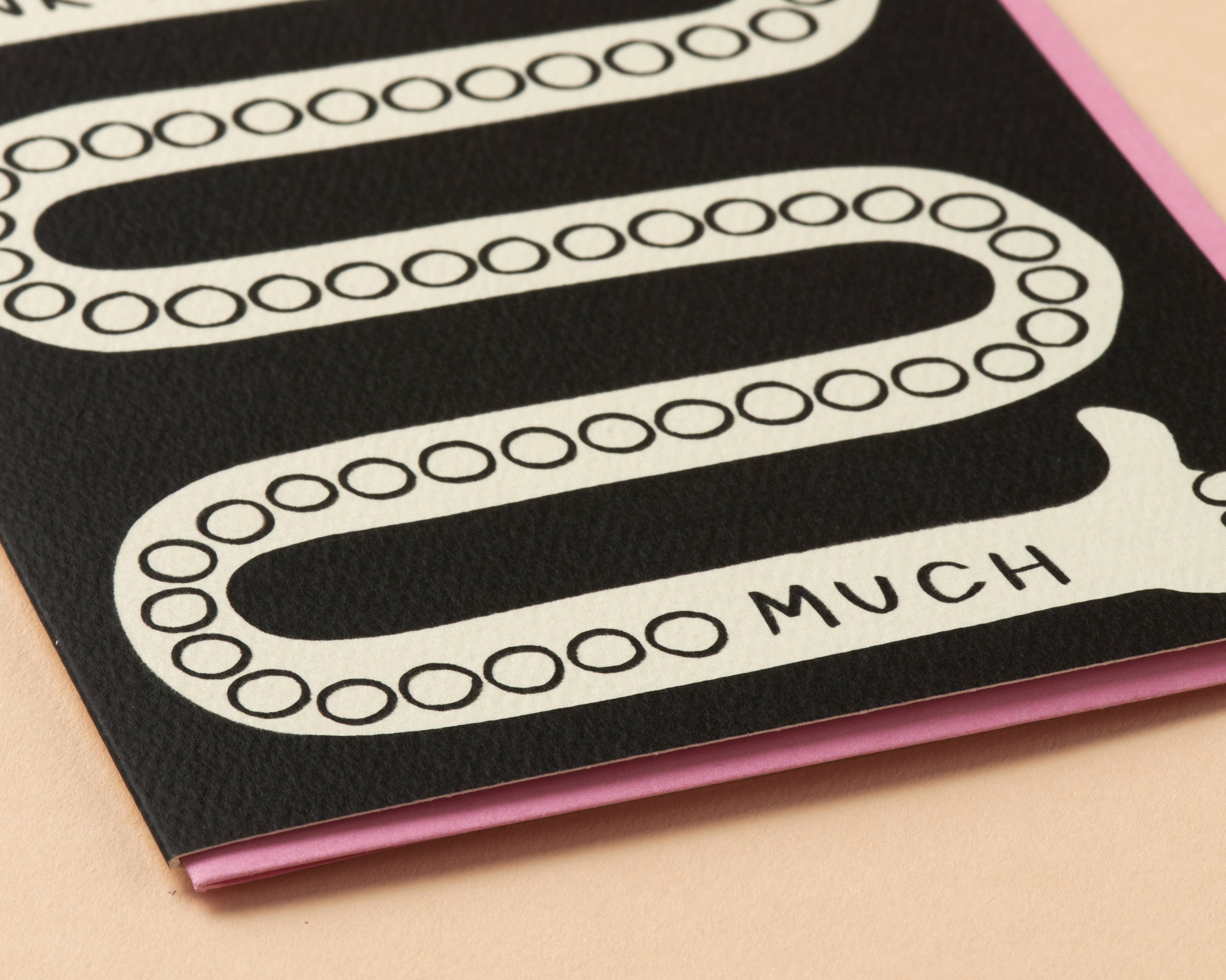 And Here We Are Greeting Card - Soooo Much