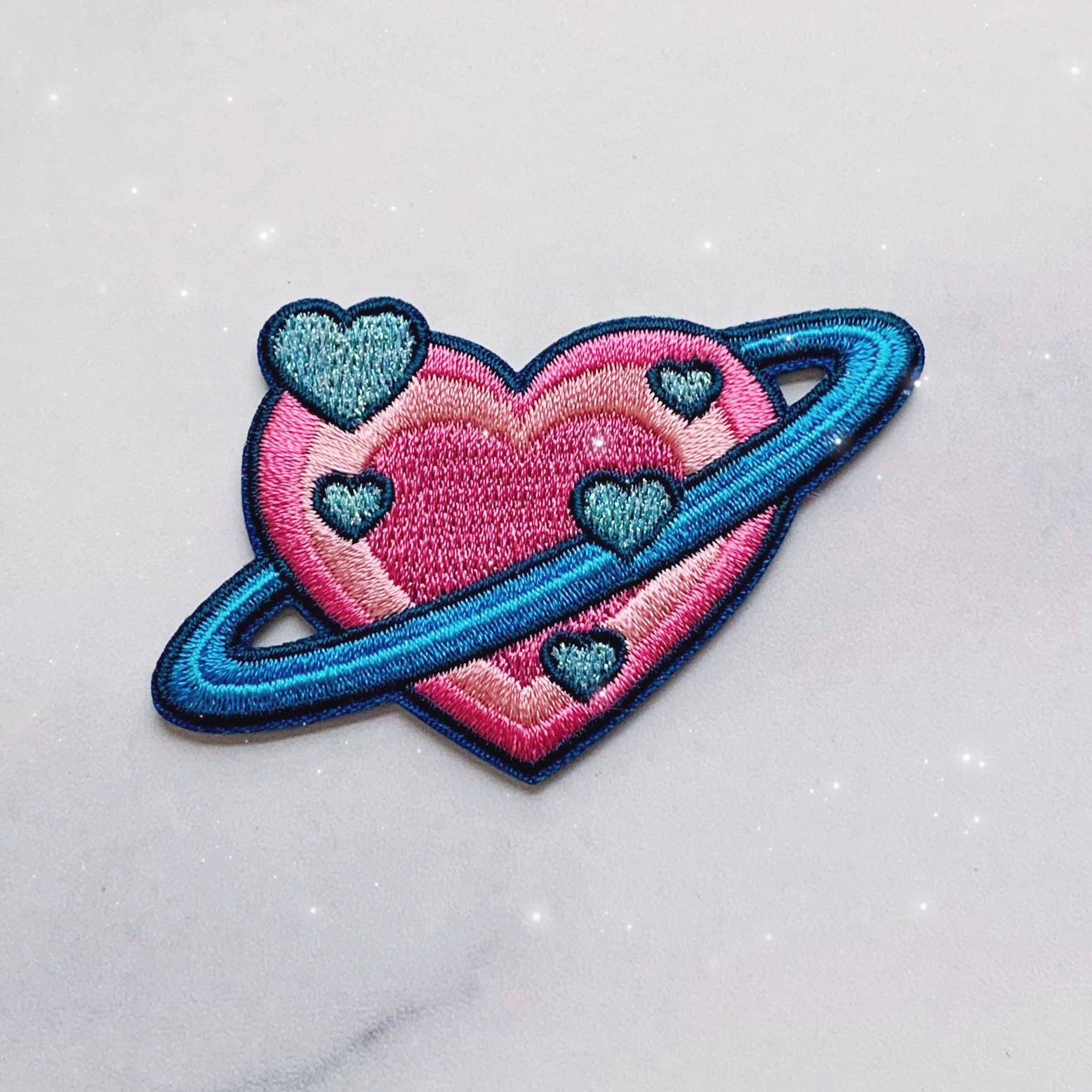 Wildflower + Co. Patch - Heart Planet