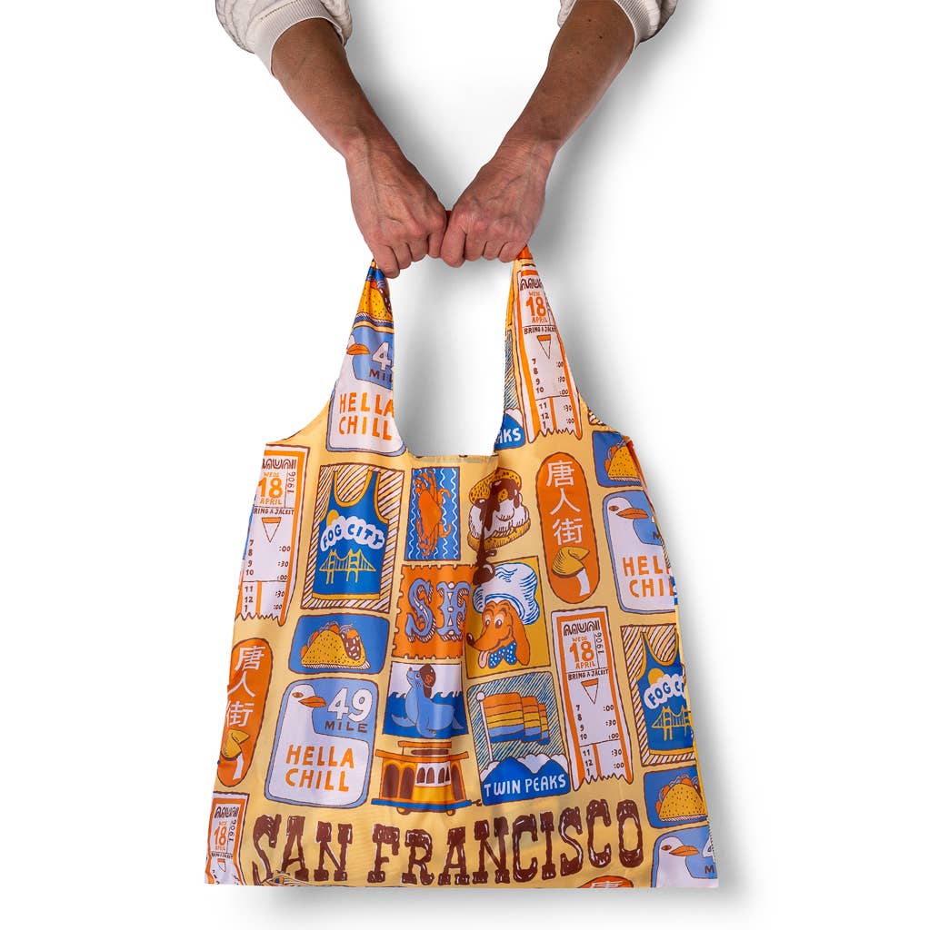Yellow Owl Workshop Tote Bag - SF Art Sack®
