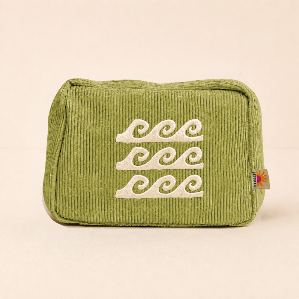 Daydream Prints - Olive Wave Pouch