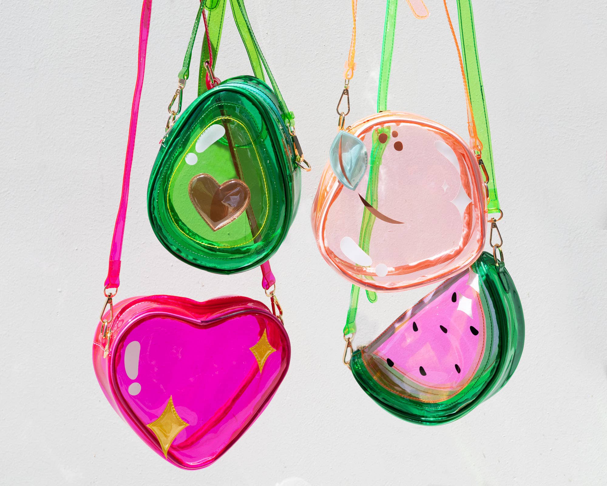 Bewaltz - Jelly Handbag - Sparkly Heart