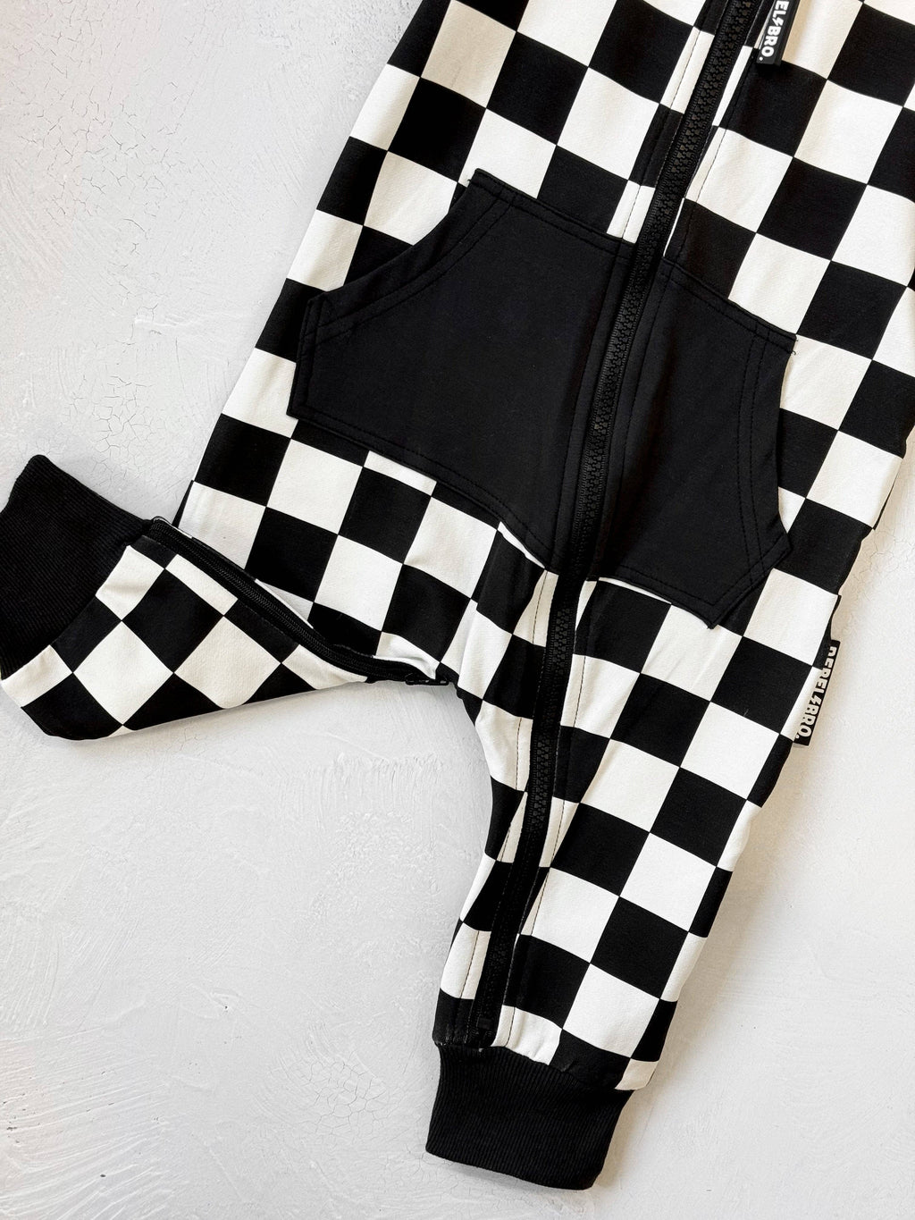 Rebel Bro Hooded Rebel Short Sleeve Romper - Venice