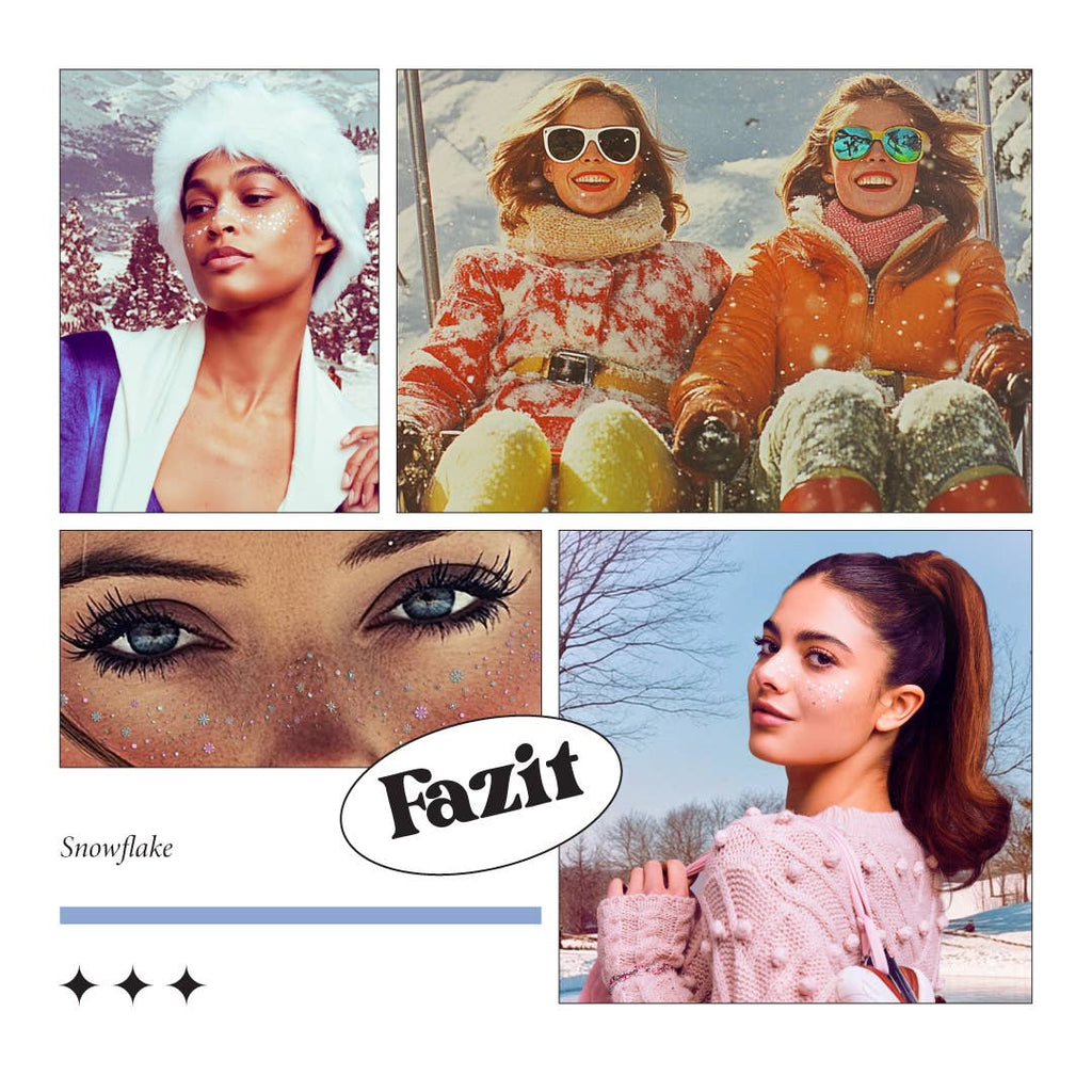 Fazit - Snowflake Glitter Makeup Patches