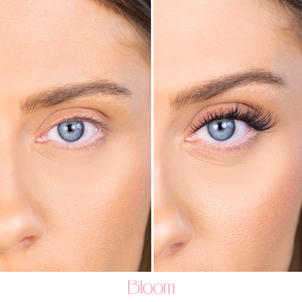 Silly George Pop-On Lashes - Bloom Black