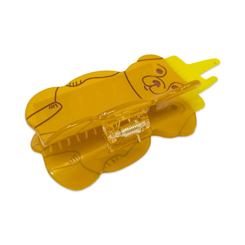 Jenny Lemons Hair Claw Clip - Large Honey Bear