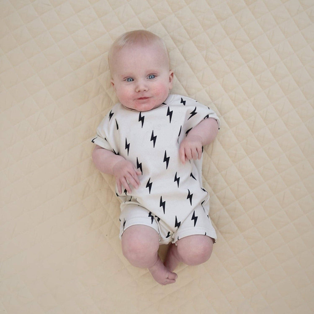 Lucky Panda Kids - Cotton Romper - Little Bolt