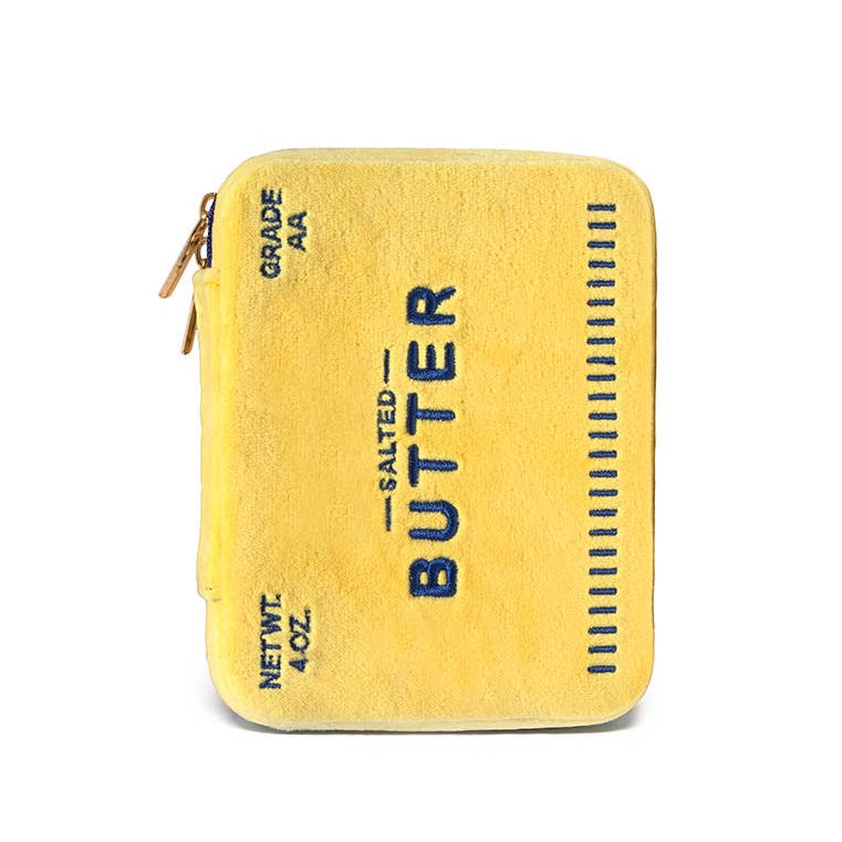 Living Royal Velvet Jewelry Zip Case - Butter Stick