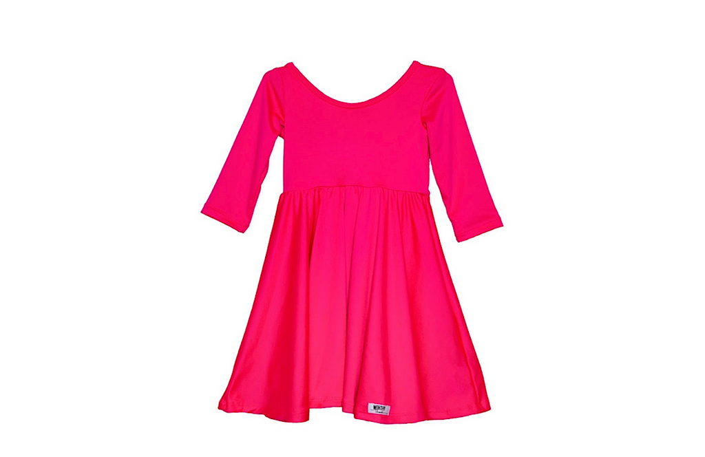 Worthy Threads - Neon Pink Dress