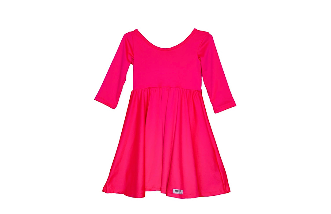 Worthy Threads - Neon Pink Dress