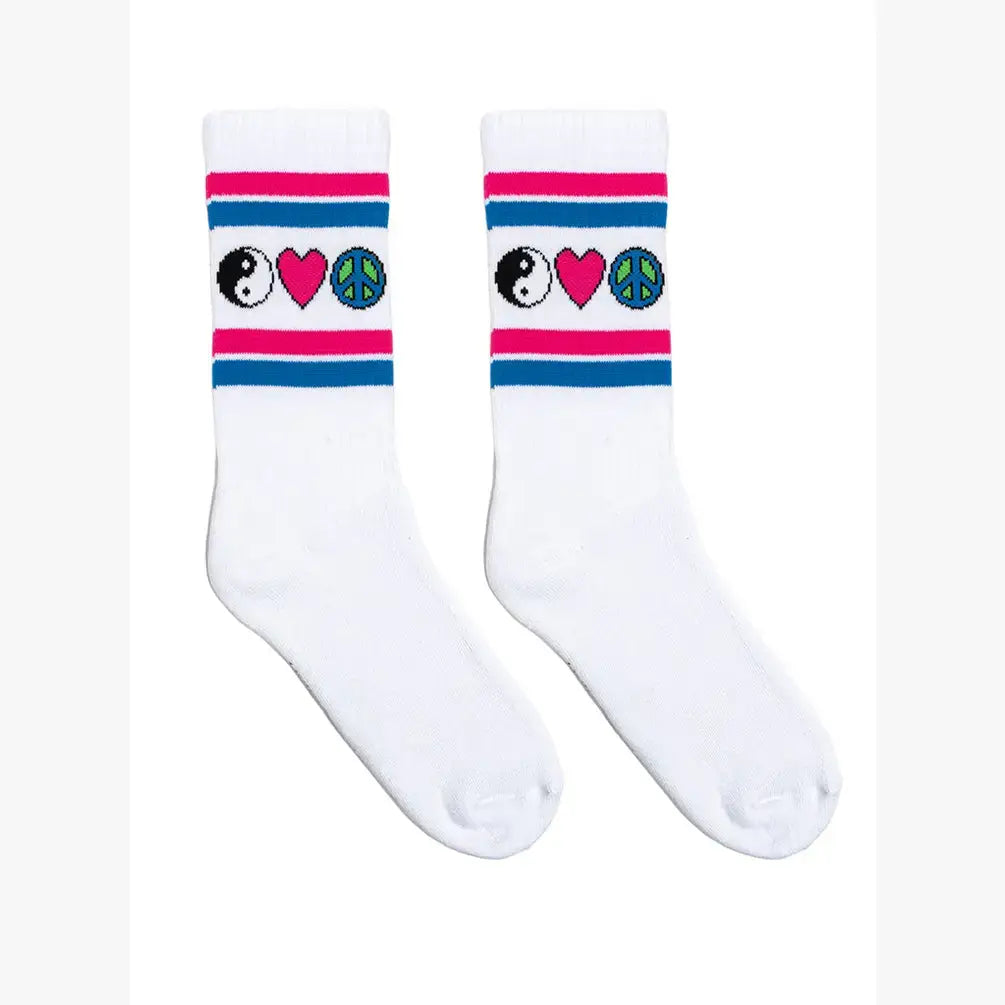 Living Royal Crew Socks - Iconic Symbols