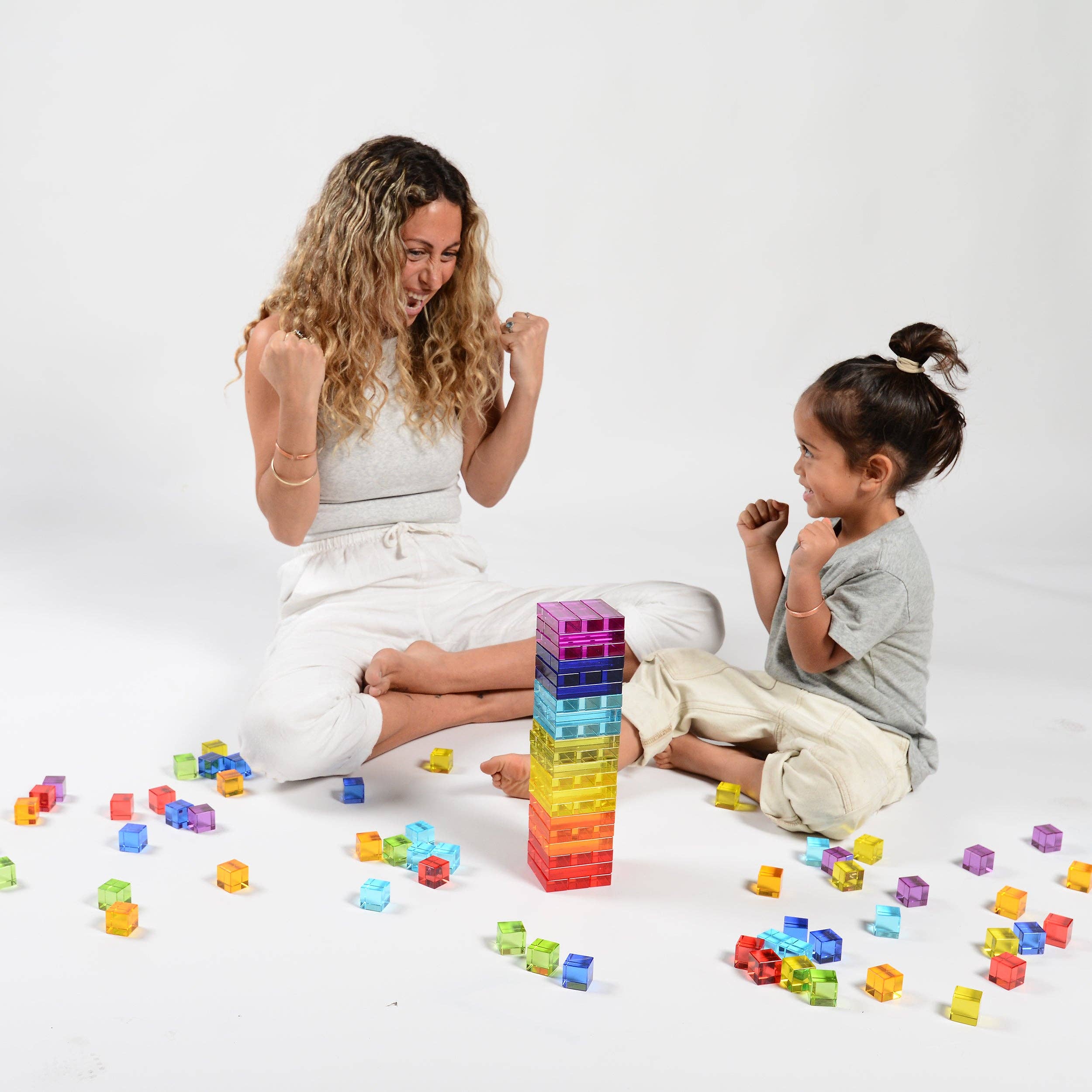 CMY Cubes - Newton's Tower