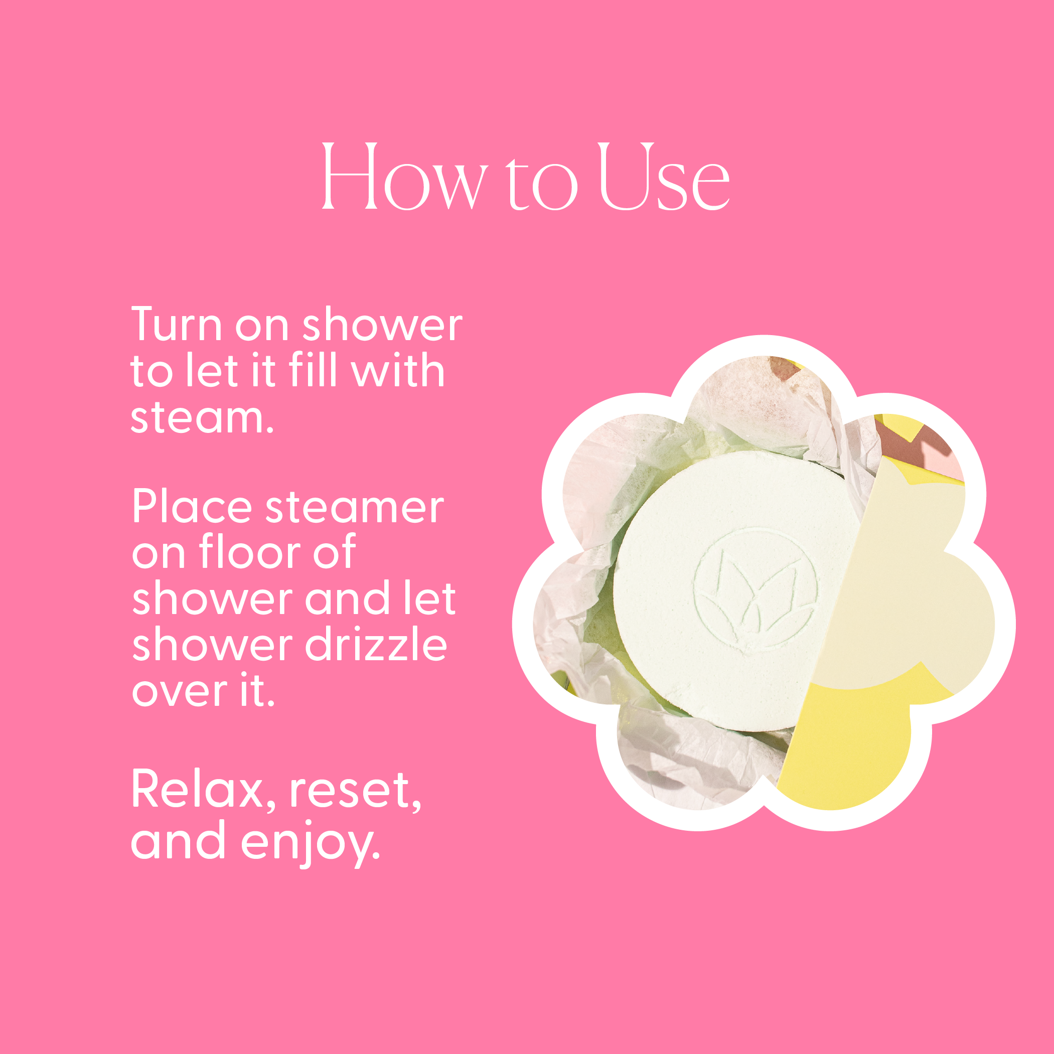Musee - Sea Salt and Grapefruit Shower Steamers