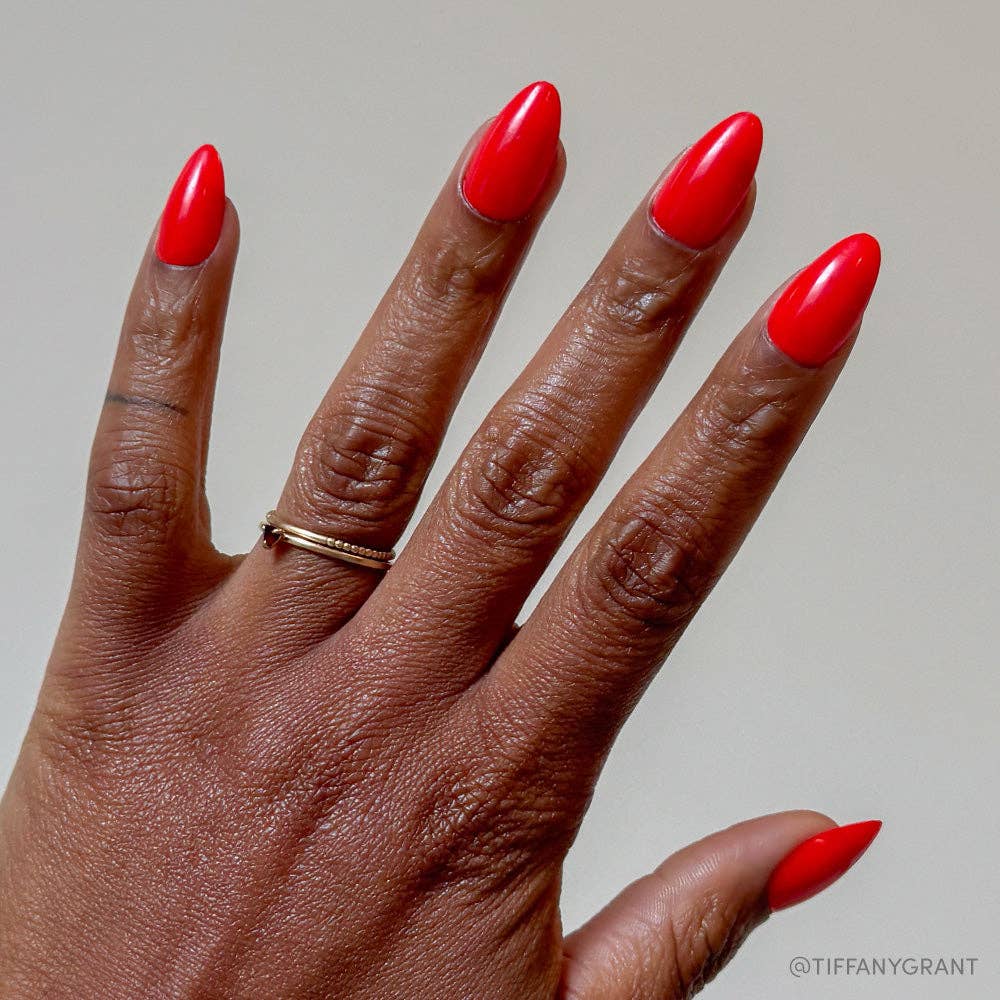 Glamnetic Press On Nails - Fiery Red