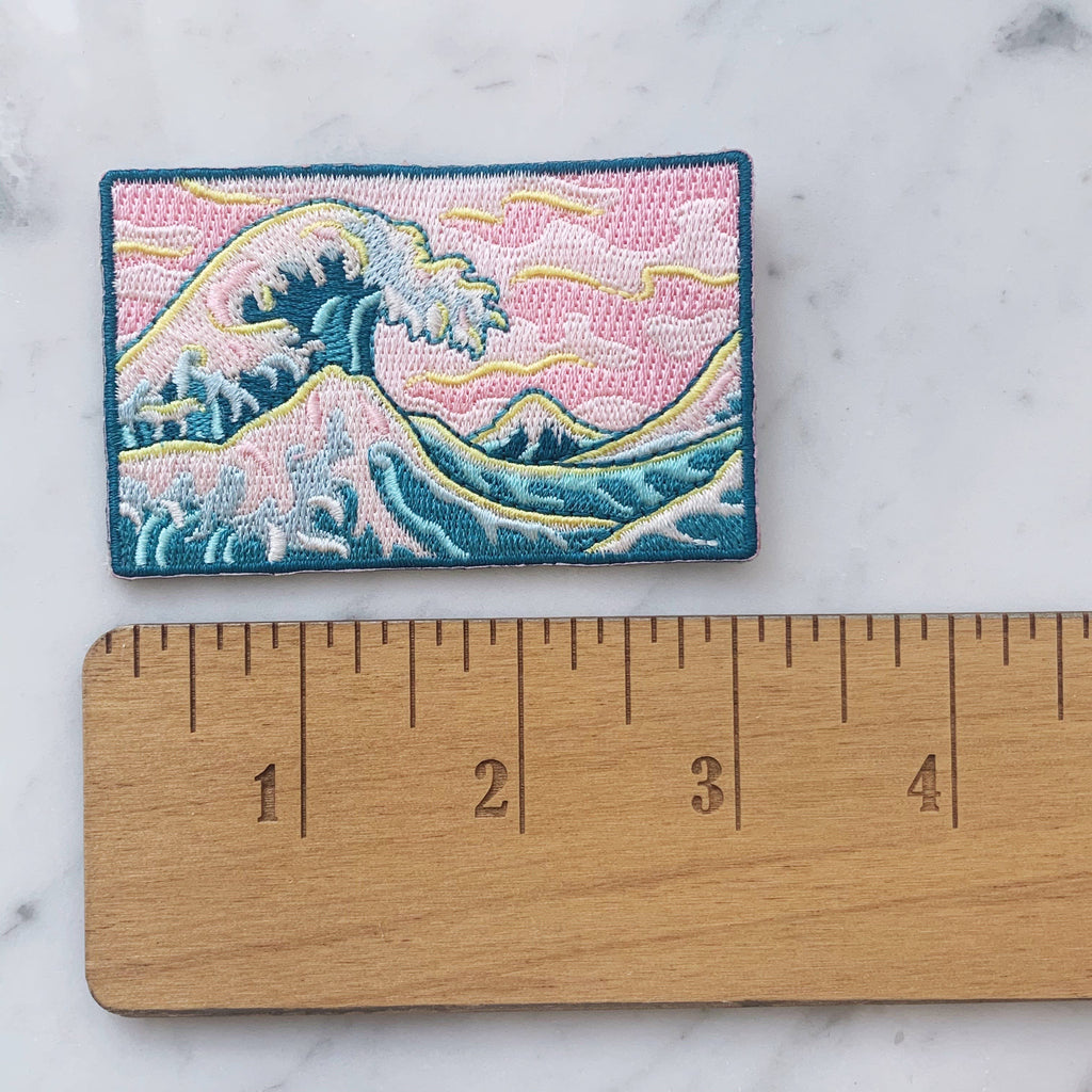 Wildflower + Co. Patch - Great Wave & Pink Skies