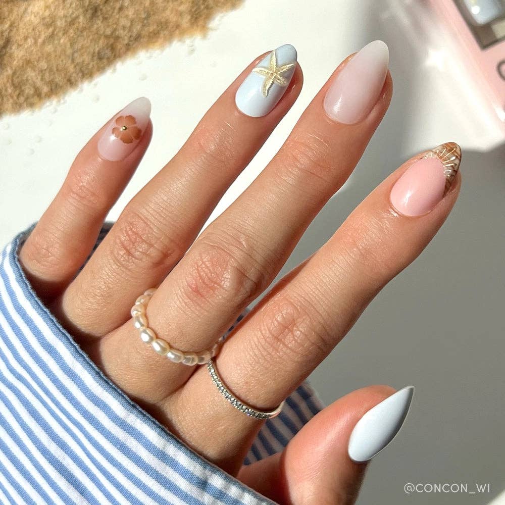 Glamnetic Press On Nails - Sea Star