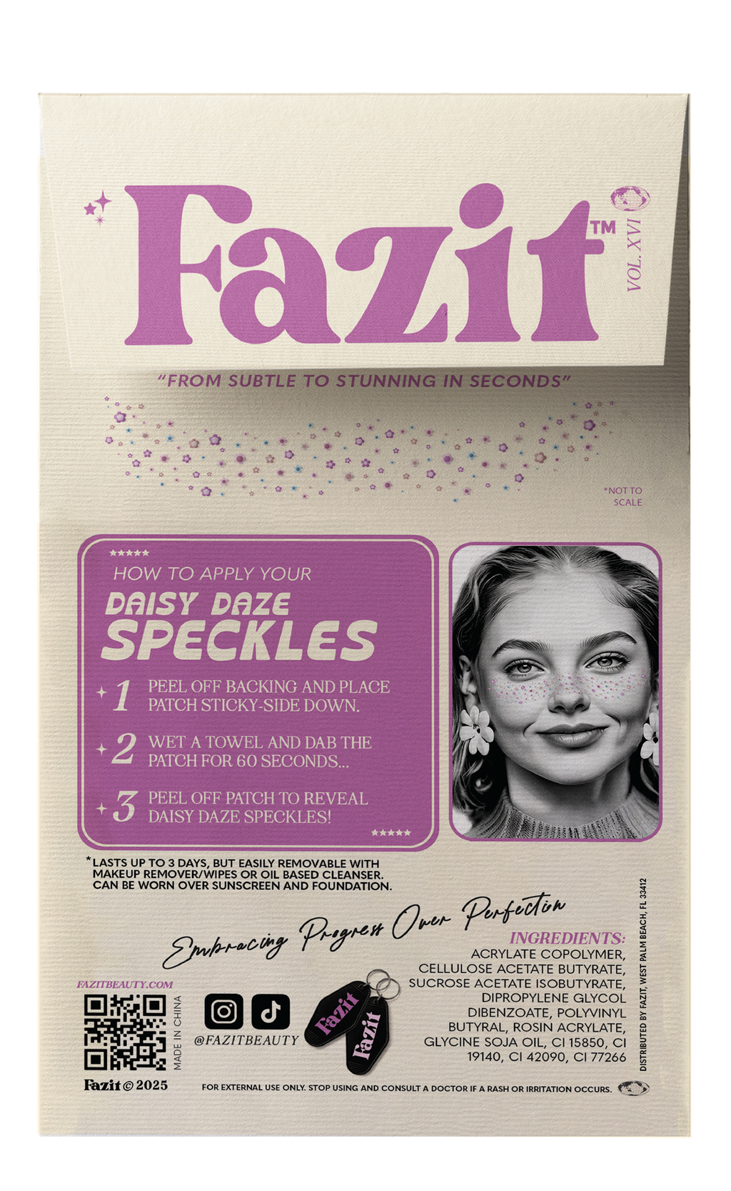 Fazit - Daisy Daze Speckles Makeup Patches