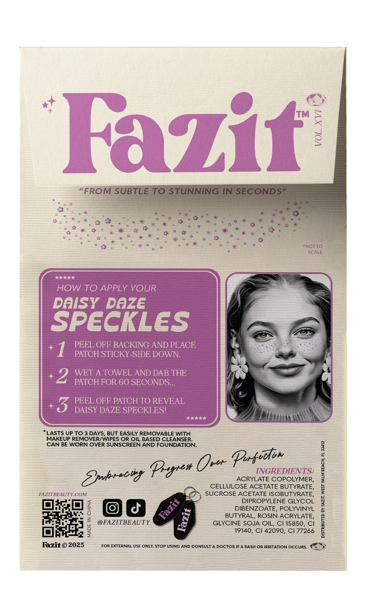 Fazit - Daisy Daze Speckles Makeup Patches