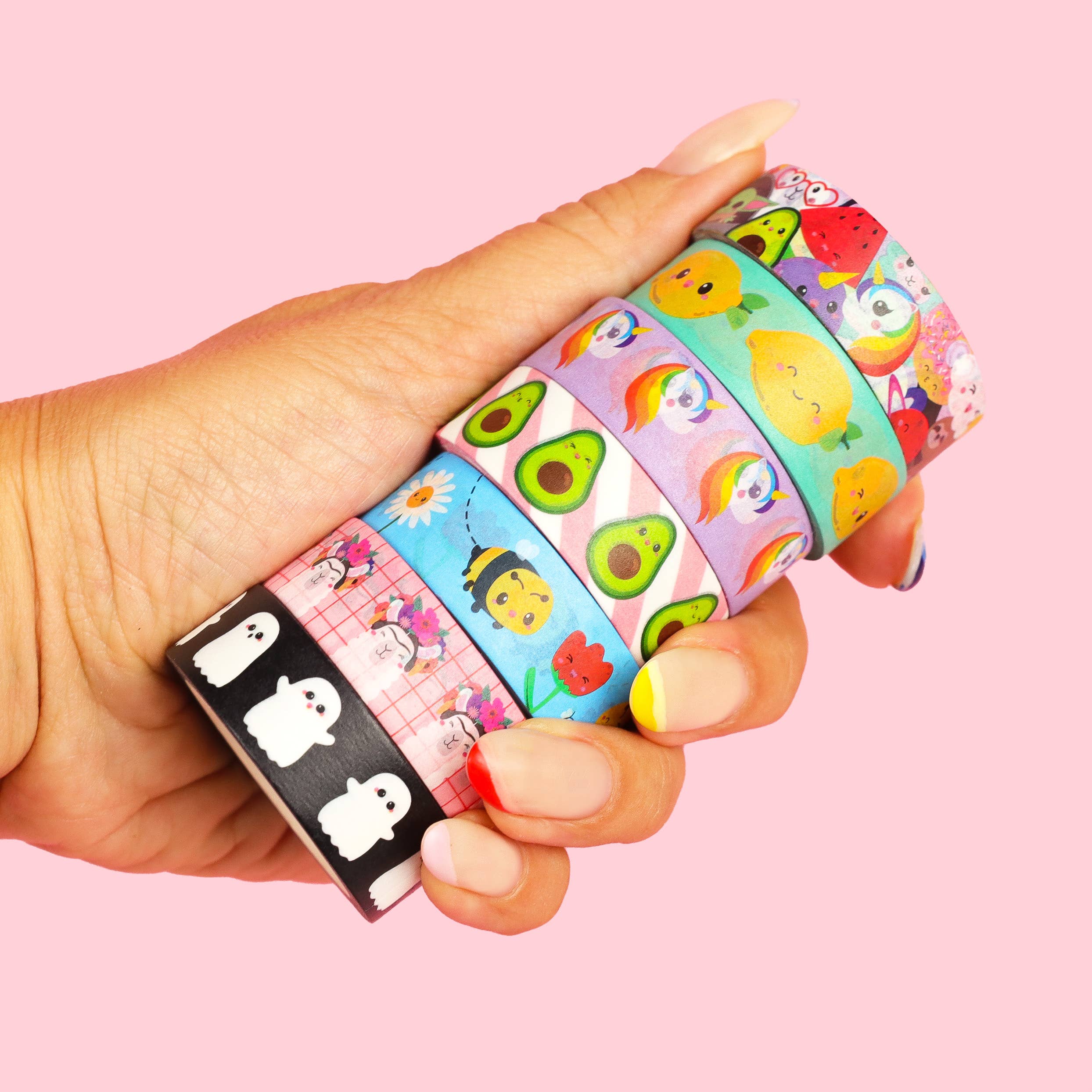 Studio Inktvis - Washi Tape Kawaii Unicorn, Yoda, etc.