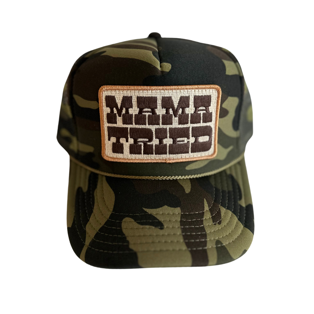 Local Beach Trucker Hat - Mama Tried (Camo)