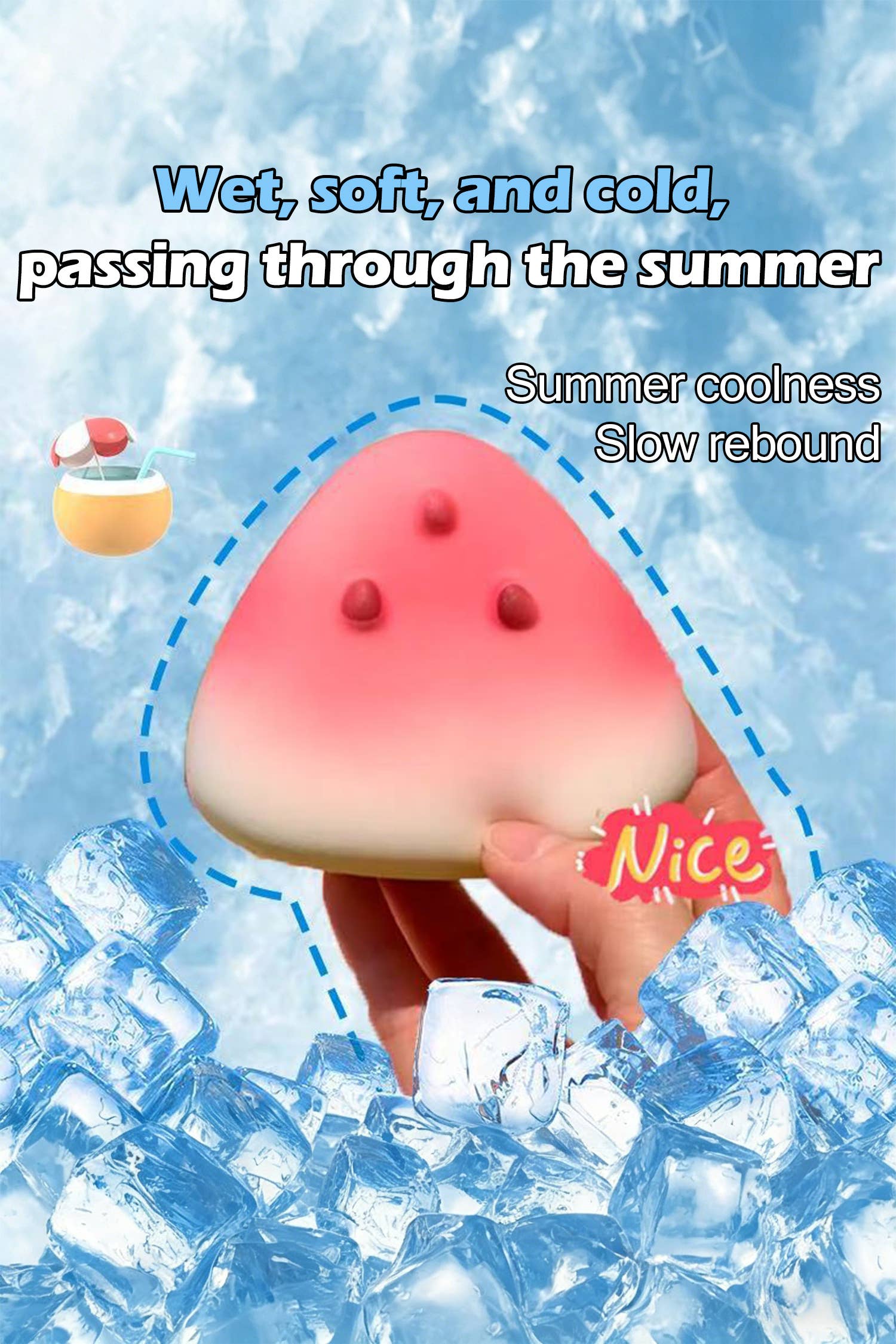 Watermelon Slice Squishy