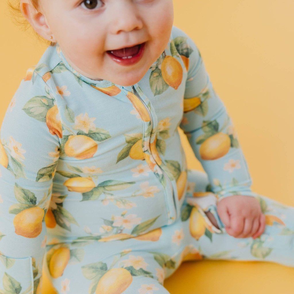 Copper Pearl - Zip-Up Footie Pajama - Melody