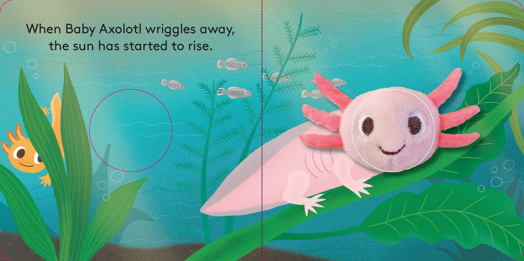 Chronicle Books - Baby Axolotl: Finger Puppet Book