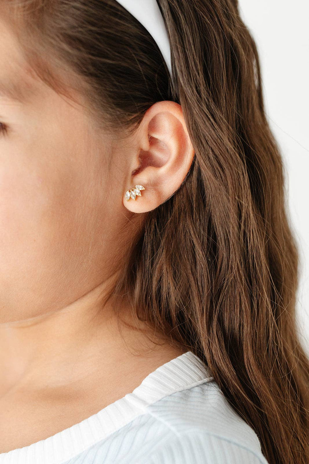 Pip Pop Post - Diamond Crawler Stud Earrings