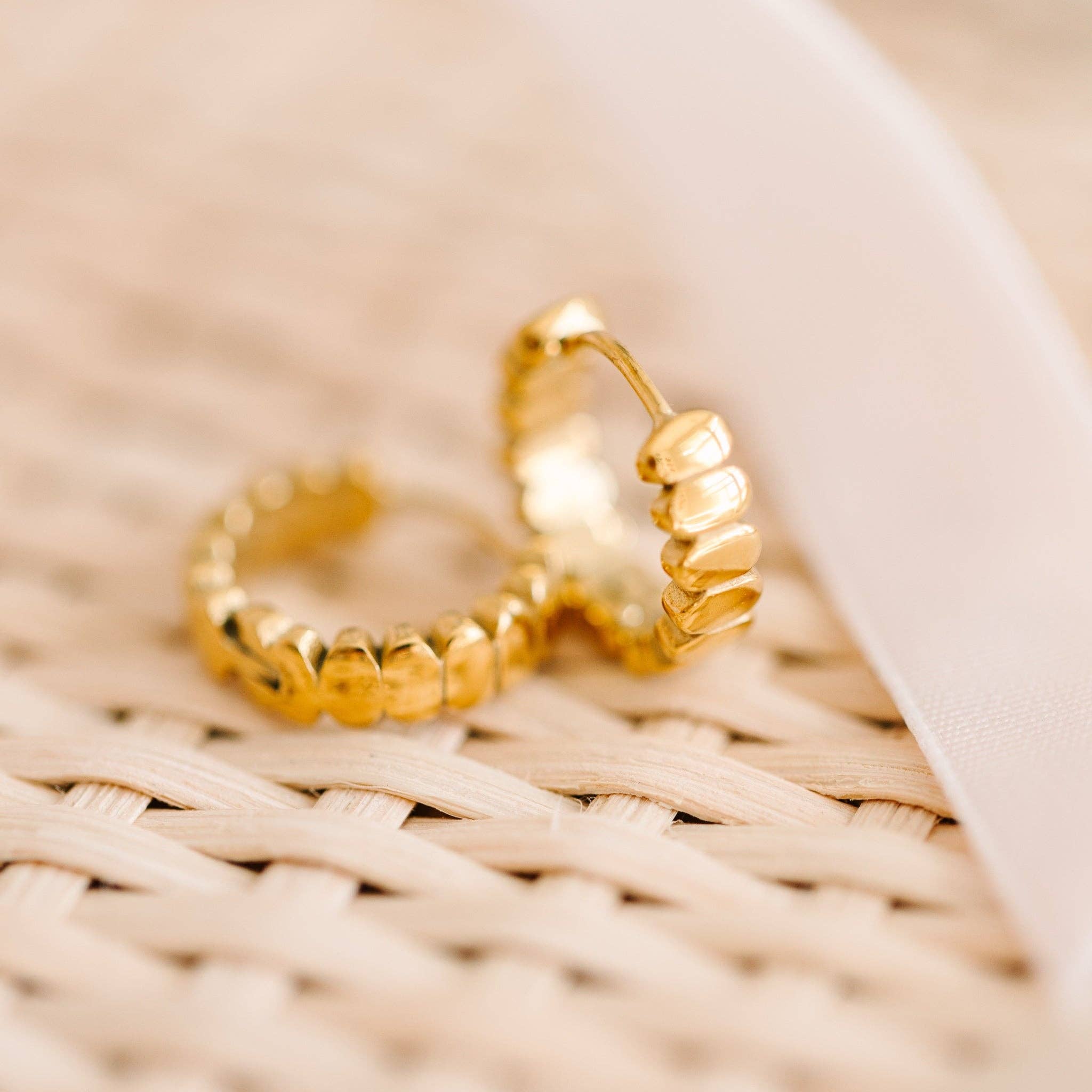 Pierced Co - Segmented Huggies