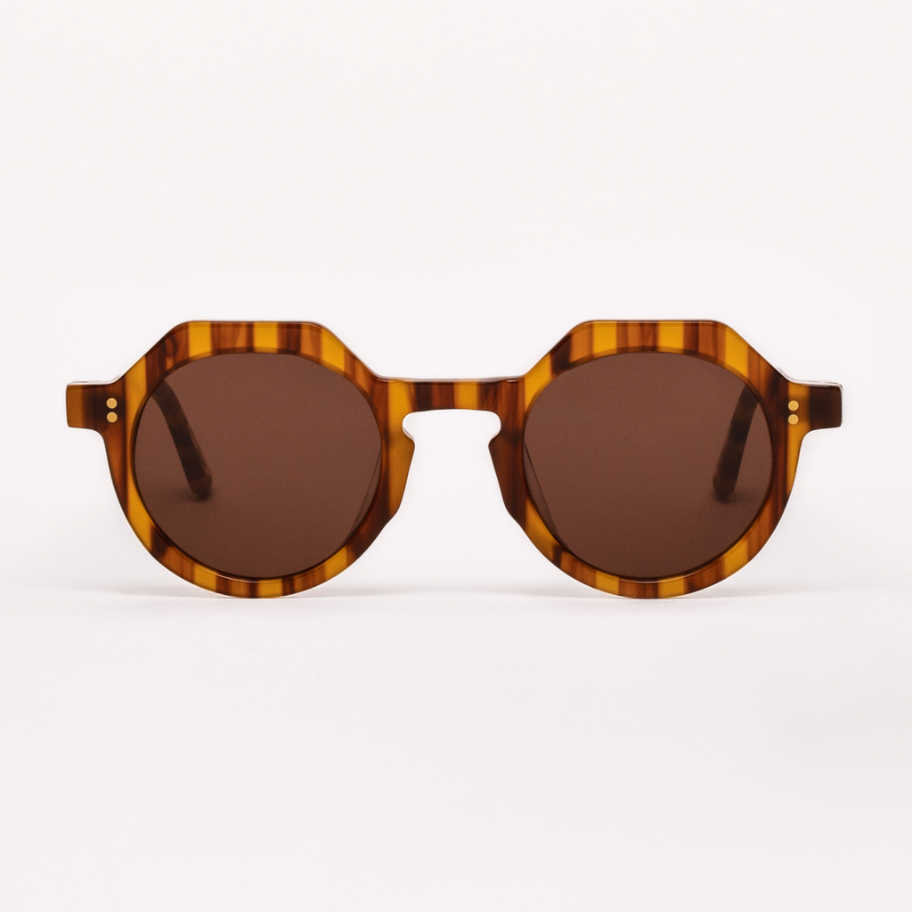 SARDINE - Georgie - Match Play Striped Sunglasses