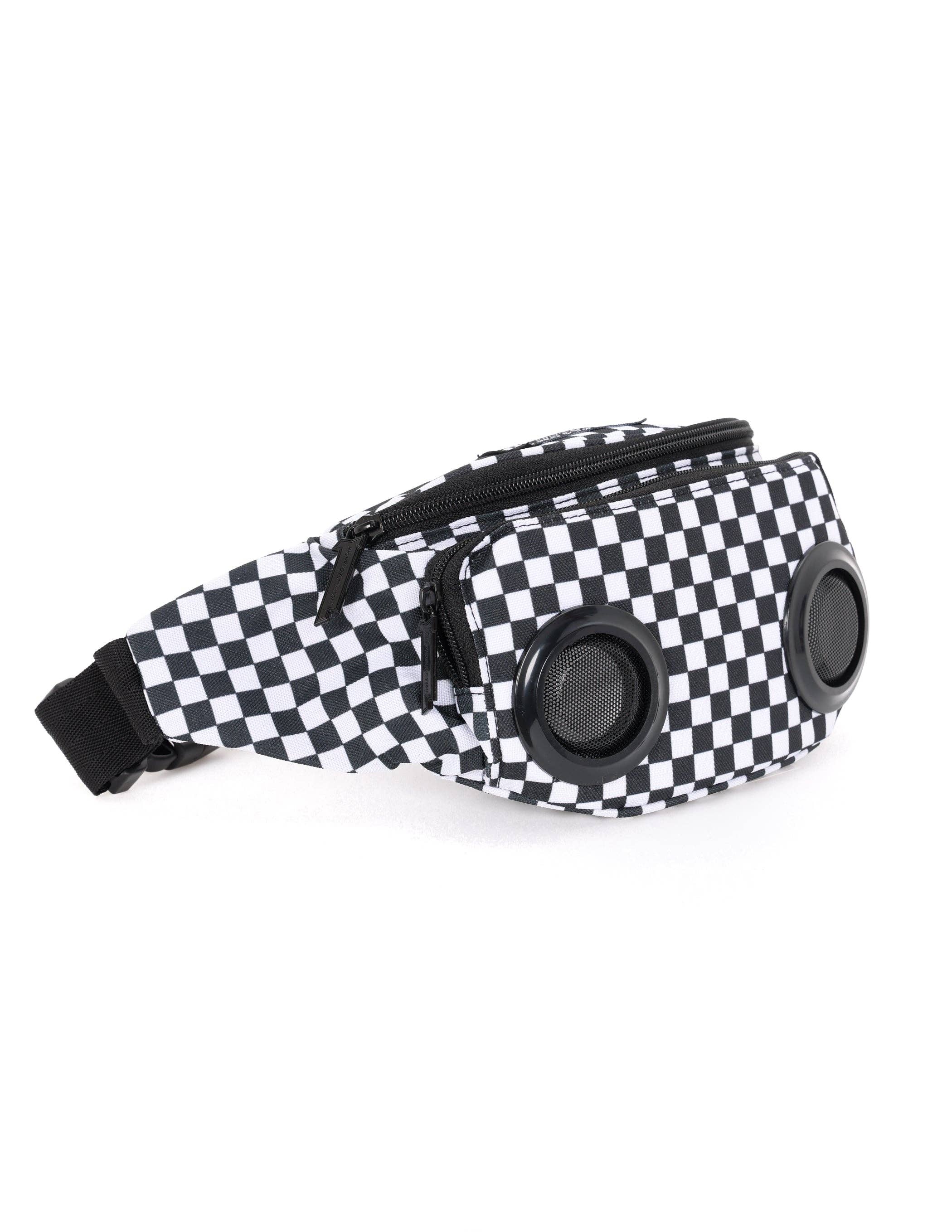 Fydelity - Crossbody Bluetooth Speaker Fanny Pack (Check)