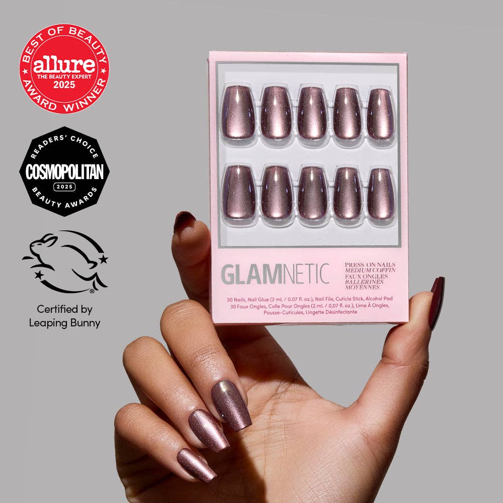 Glamnetic Press On Nails - Espresso Glow