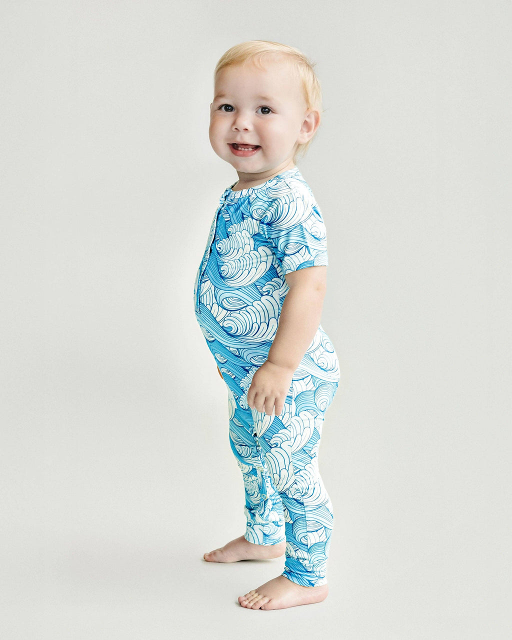 Lucky Panda Kids Bamboo Jumpsuit - Delmar