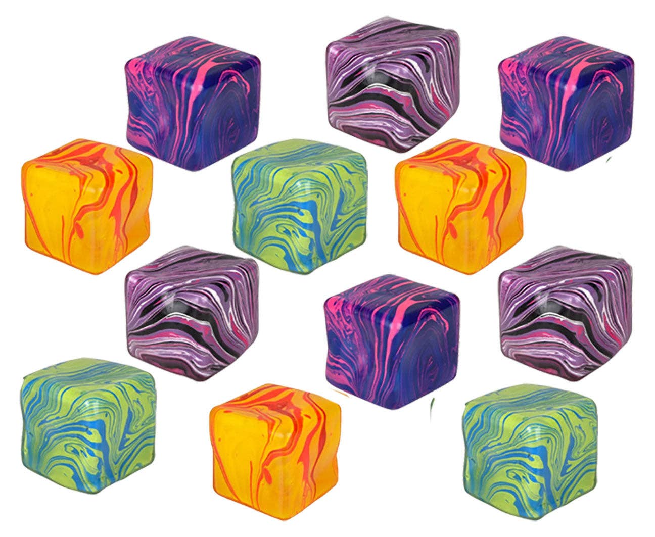 Squishy Marbled Sugar Ice Cube